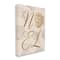 Stupell Industries Noel Holiday Seashell Detail Canvas Wall Art